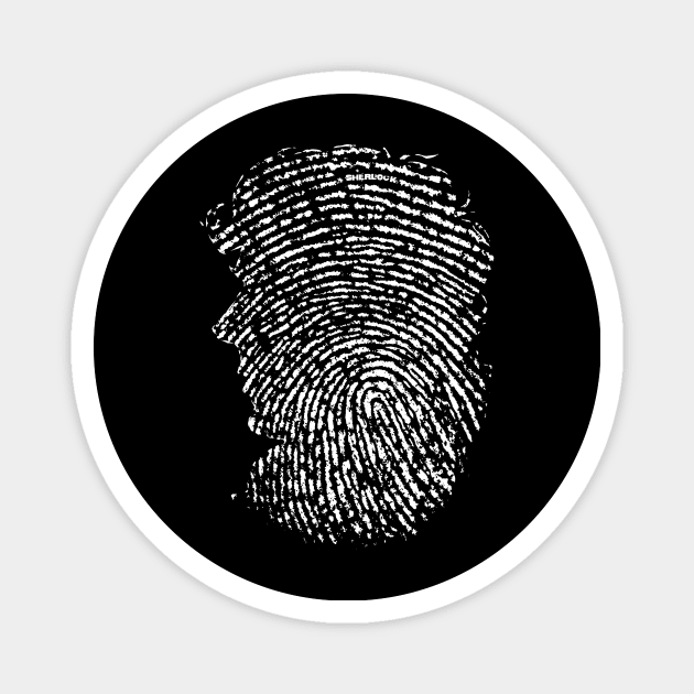 Sherlock Fingerprint Magnet by BrayInk